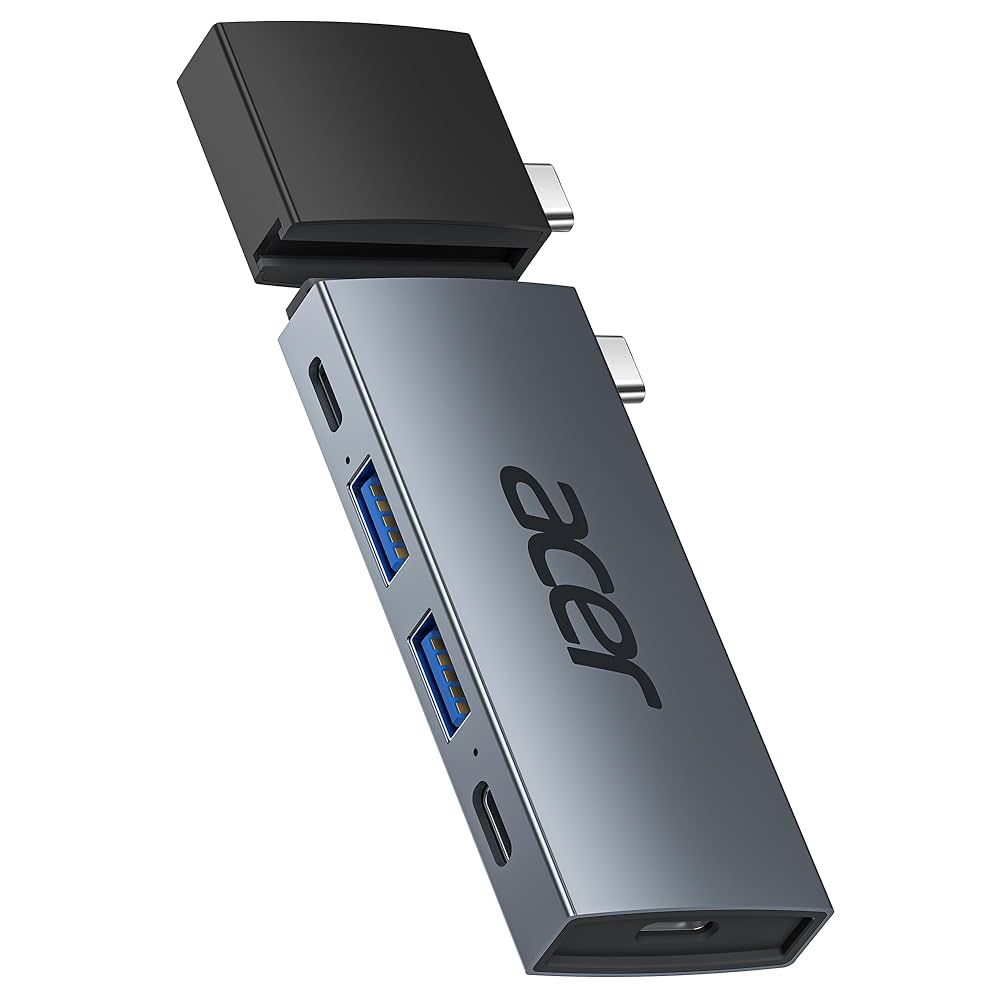 MacBook Air + Multiportアダプタ Amazon.com: USB C Hub Multiport Adapter for MacBook Pro/Air